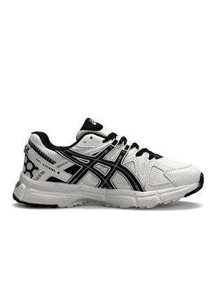 Женские кроссовки asics gel - kahana 8 white black8 фото