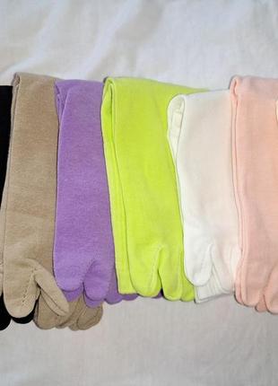 Высокие однотонные носки с отдельными пальцами 36-42 размер2 фото