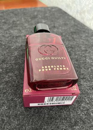 Парфумована вода gucci guilty absolute4 фото