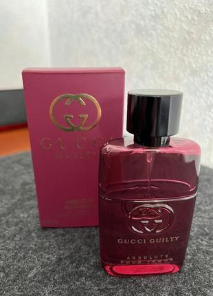 Парфумована вода gucci guilty absolute3 фото