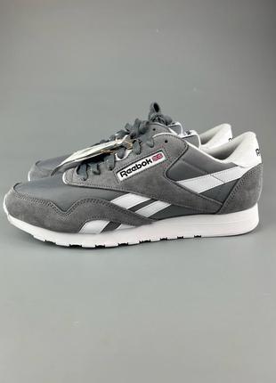 Фирменные кожаные кроссовки reebok classic nylon2 фото