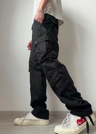 Vintage army stussy japanese carhartt dickies rap big boy cargo pocket multipocket pants карго покет штаны штани реп рэп широкие