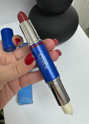 Помада с 3d эффектом kiko milano blue me 3d effect lipstick duo1 фото