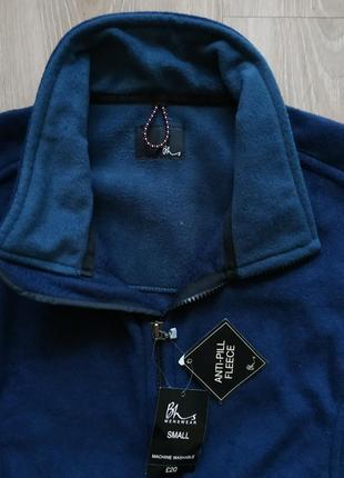 Безрукавка флисовая bhs menswear размер small, новая с биркой3 фото