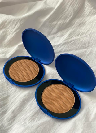 Бронзер для обличчя з атласним матовим покриттям kiko milano  blue me silky bronzer