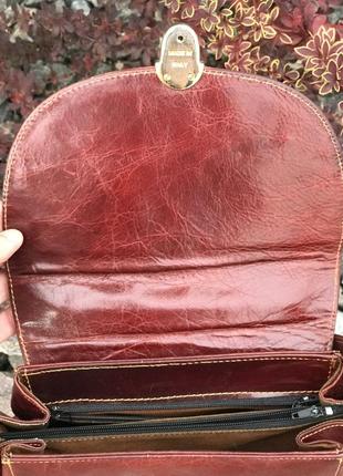 Moschino итальялия стильная женская сумка кожаная8 фото