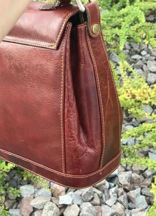 Moschino итальялия стильная женская сумка кожаная5 фото