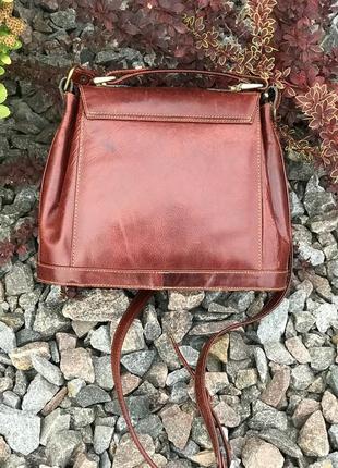 Moschino итальялия стильная женская сумка кожаная3 фото