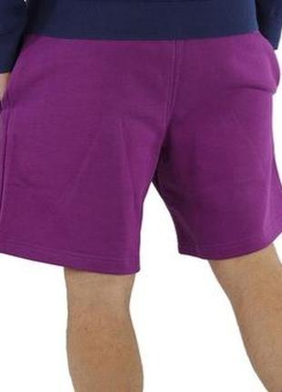 Brand new kenzo men's purple sport little x cotton-blend shorts, size medium7 фото
