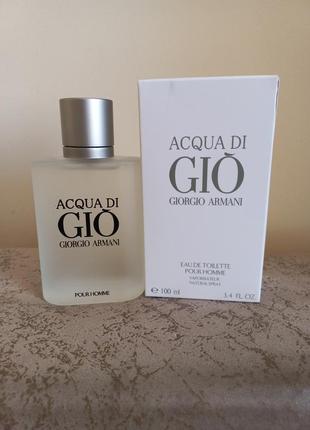 Armani gio 100ml. без слюди