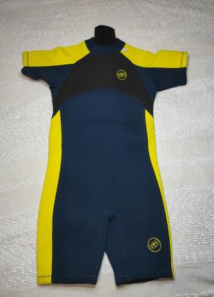 Гідрокостюм для плавання в басейні  banana bite 7-8 років гідрокостюм 7-8 років гидрокостюм костюм для бассейна для плавания