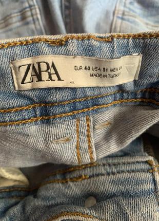 Стрейчеві джинси zara3 фото