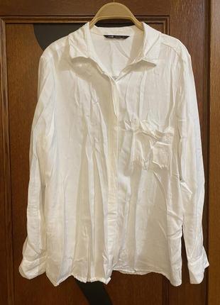 Блуза сорочка біла