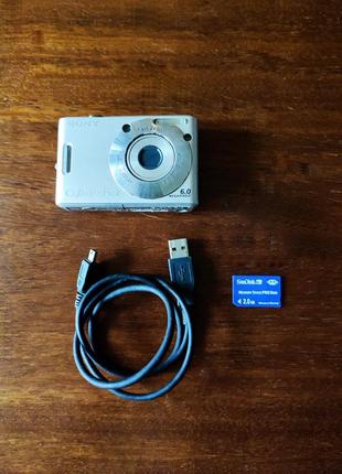 Фотоаппарат sony cyber-shot dsc-w30 silver