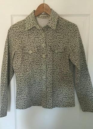 Французький джинсовий піджак-сорочка jacqueline riu