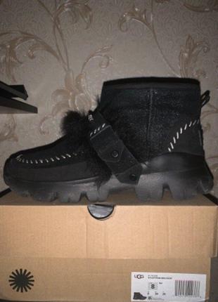 Ботинки ugg fluff punk ankle. угги. оригинал.