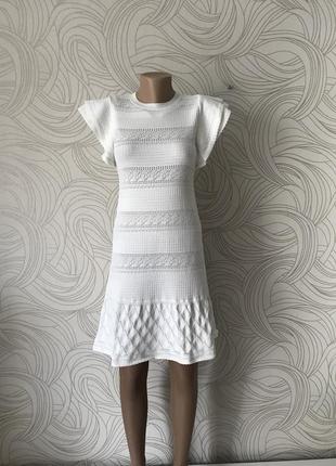 Белоснежное платье «zara»