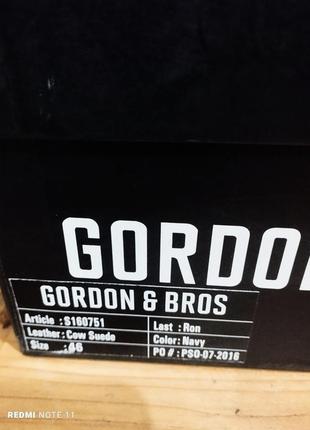 Невероятные замшевые оксфорды бренда мужской обуви из нимечки gordon &amp; bros.8 фото