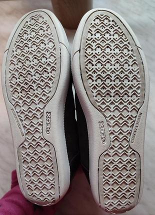 Хайтопы, кроссовки на меху, ботинки geox оригинал 25,3 см внутри5 фото