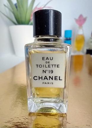 Chanel № 19 миниатюра  4ml винтаж оригинал