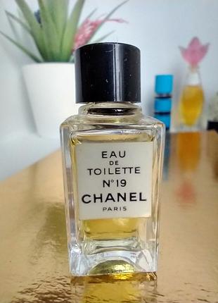 Chanel № 19 миниатюра  4ml винтаж оригинал3 фото