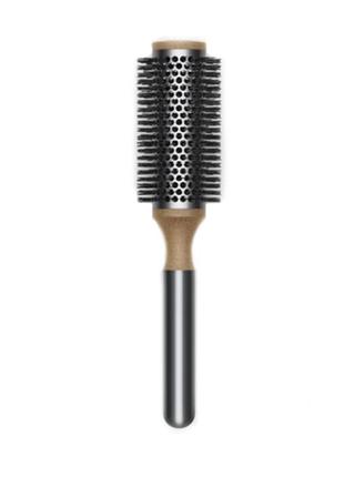 Термобрашинг для укладання волосся  приладами dyson vented barrel brush  black/nickel 35mm1 фото