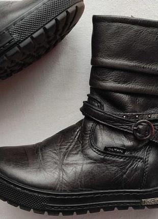 Качественные кожаные ботинки, демисезонные сапоги kickers франция , 28 р 18 см2 фото