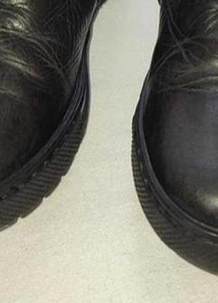 Качественные кожаные ботинки, демисезонные сапоги kickers франция , 28 р 18 см5 фото