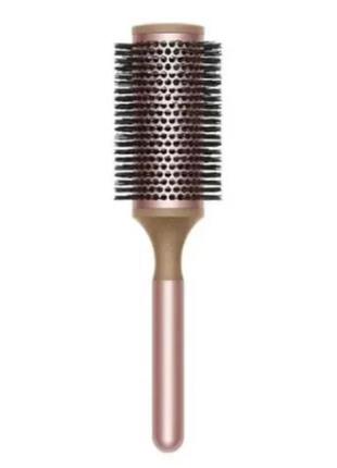 Термобрашинг для укладання волосся  приладами dyson vented barrel brush  rosе/black 35mm1 фото