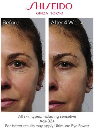 Антивіковий крем для очей проти зморшок shiseido benefiance wrinkle smoothing eye cream2 фото