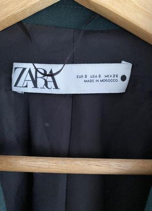 Пиджак с поясом на запах от zara размер s7 фото