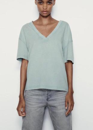 Zara футболка размер с oversized можно м/л2 фото