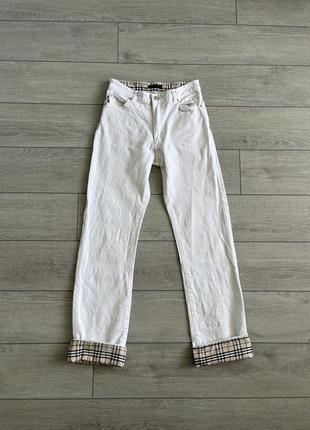 Джинси burberry s с барбери джинсы брюки штаны штани винтаж оригинал