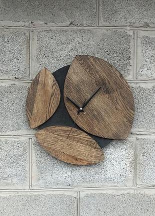 Деревянные настенные часы по заказу - часы с характером для вашего дома, часы "кофе