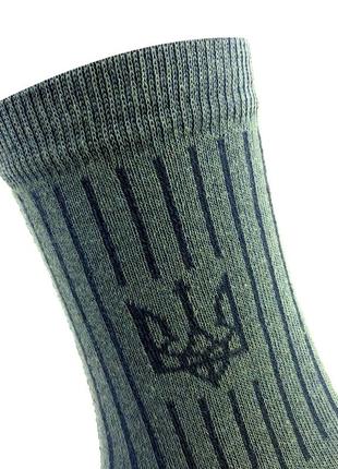 Набір літні тактичні шкарпетки зсу 6 пар 41-45 tactic three color армійські шкарпетки військові високі10 фото
