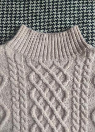 Вязаное платье-свитер,туника,удлиненный свитер6 фото