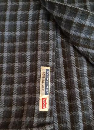 Мужская тёплая рубашка levis, 4xl,бу2 фото