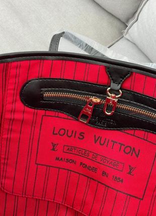 Сумка louis vuitton neverfull grey7 фото