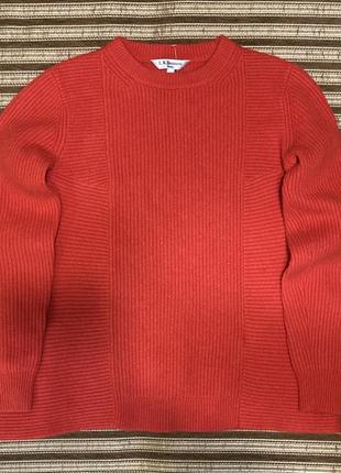 Светр l. k. bennett london wool/cashmere sweater кашеміровий/вовняний кашемір/вовна джемпер/пуловер/кардіган/кофта1 фото