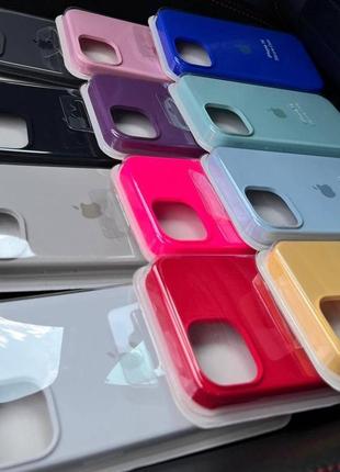 Silicone case iphone силиконовые чехлы на айфоны2 фото