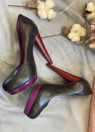 Кожаные туфли carvela5 фото
