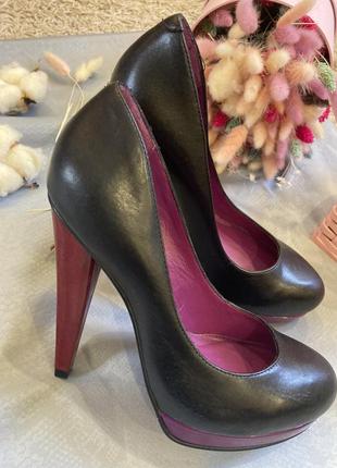 Кожаные туфли carvela3 фото