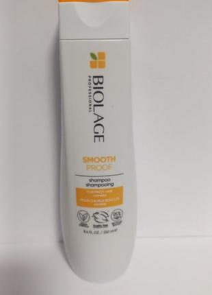 Biolage smoothproof shampoo шампунь для разглаживания волос.