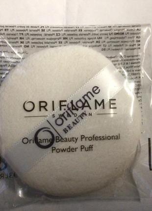 Пуховка для пудры oriflame