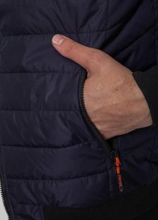 Куртка мужские демисезонная, цвет темно-синий, 234ra455 фото