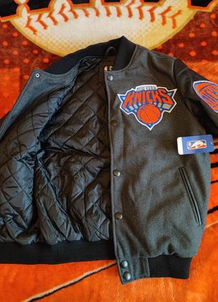 💯🏀😍 оригинал. бомбер ultra game x nba new york knicks.7 фото