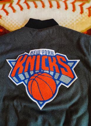 💯🏀😍 оригінал. бомбер ultra game x nba new york knicks.10 фото