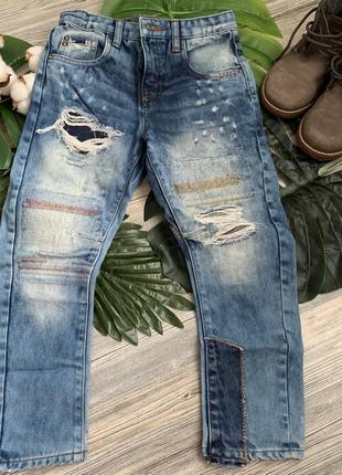 #розвантажуюсь джинсы бойфренды на мальчика, zara  vintage collection, детские slim fit