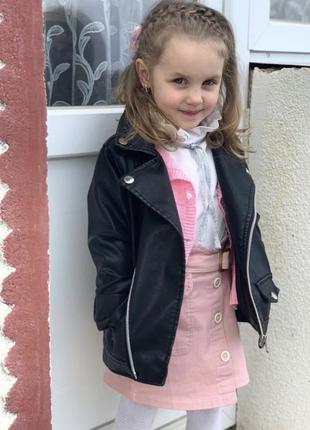 Дитяча шкіряна куртка