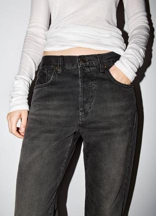 Длинные свободные джинсы от zara woman, 36р, оригинал2 фото